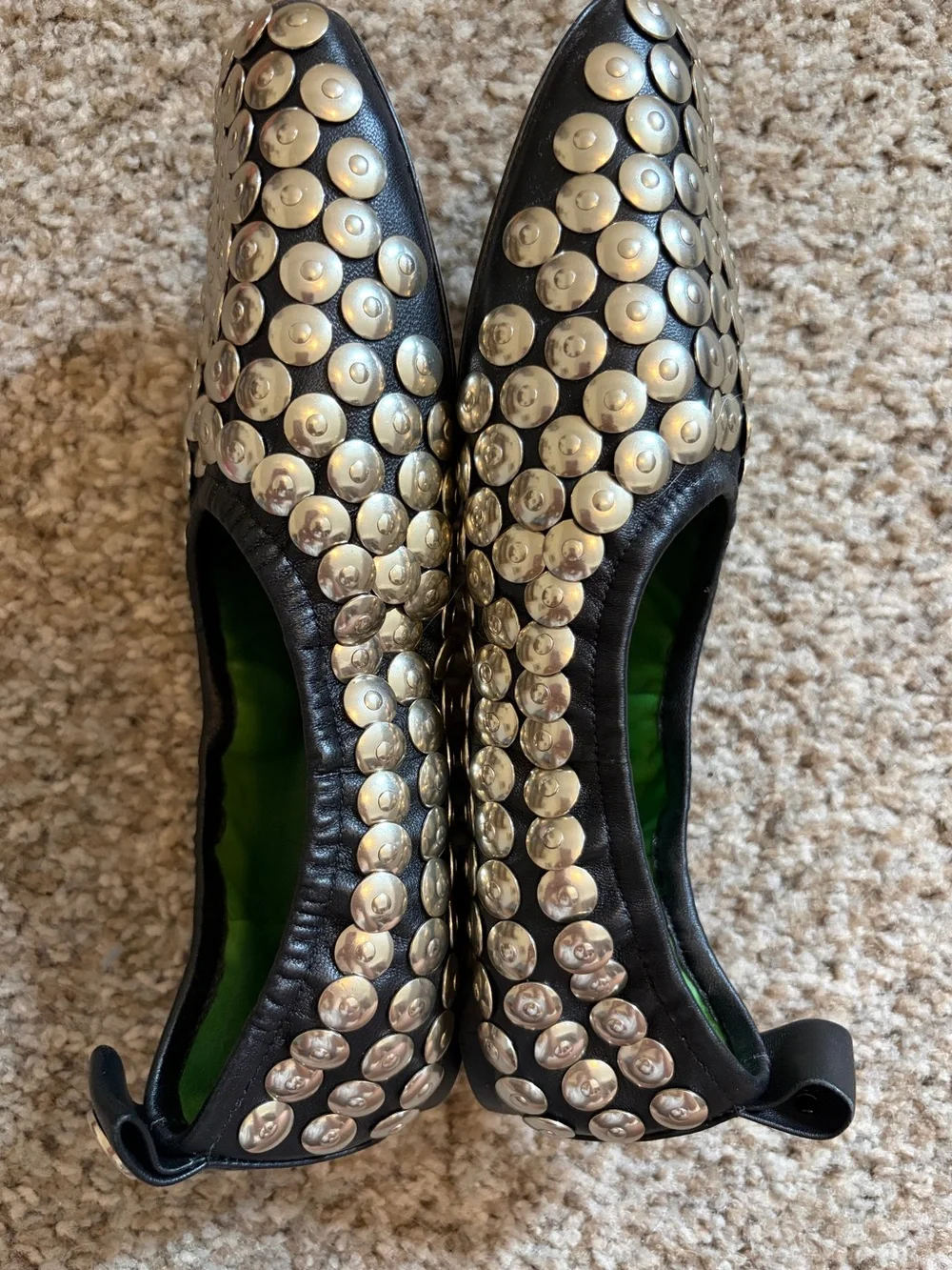 Tory Burch Studded Ballet Flats